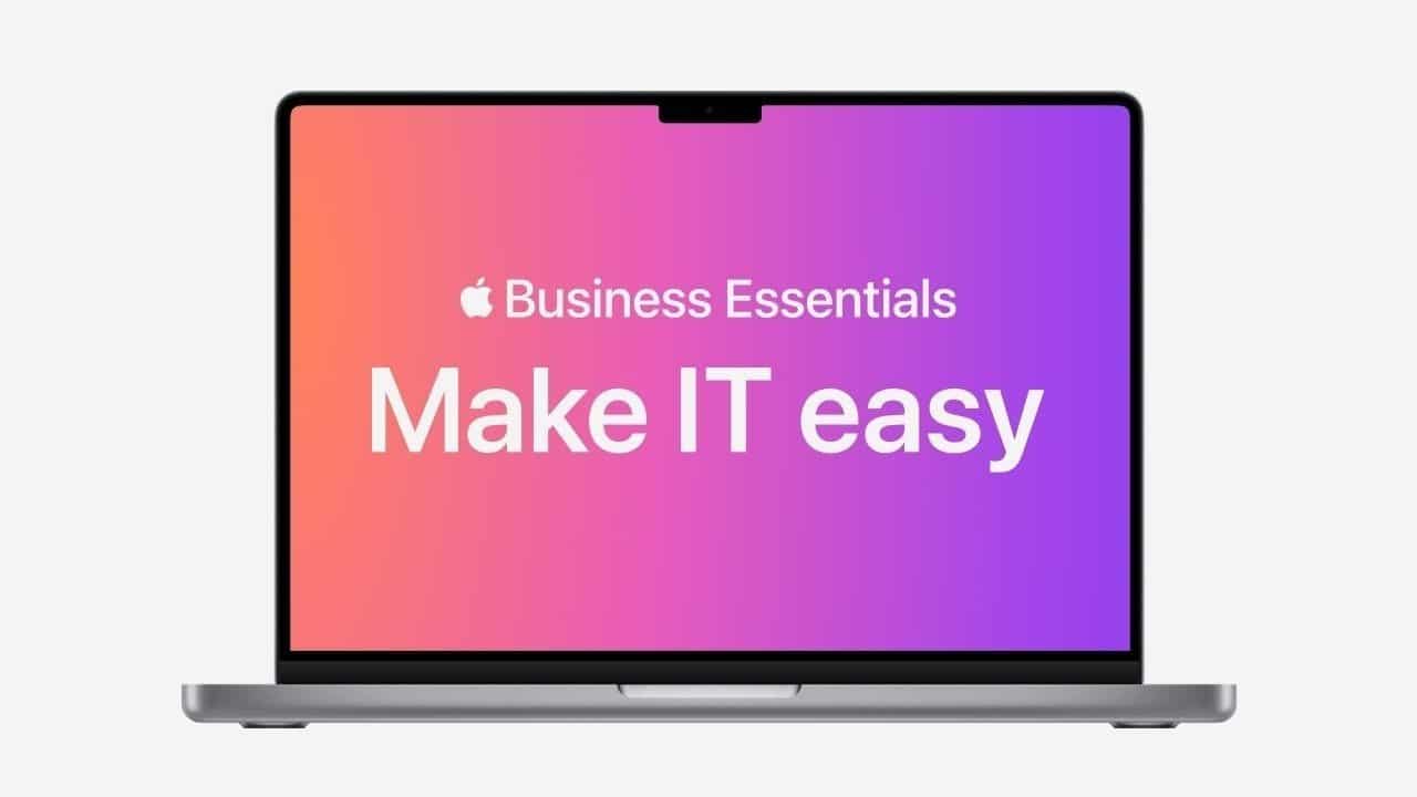 Apple anuncia Apple Business Essentials