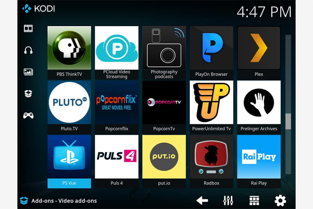 Complementos de Kodi