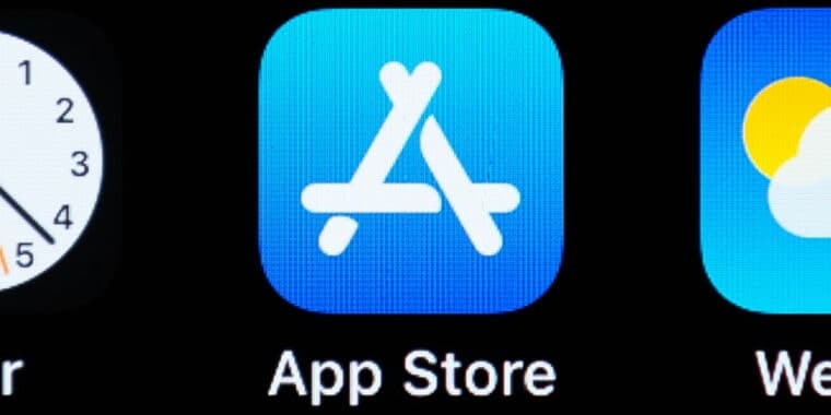 logotipo de la tienda de aplicaciones