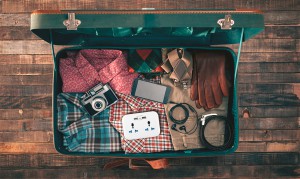 Travel Extender en una maleta