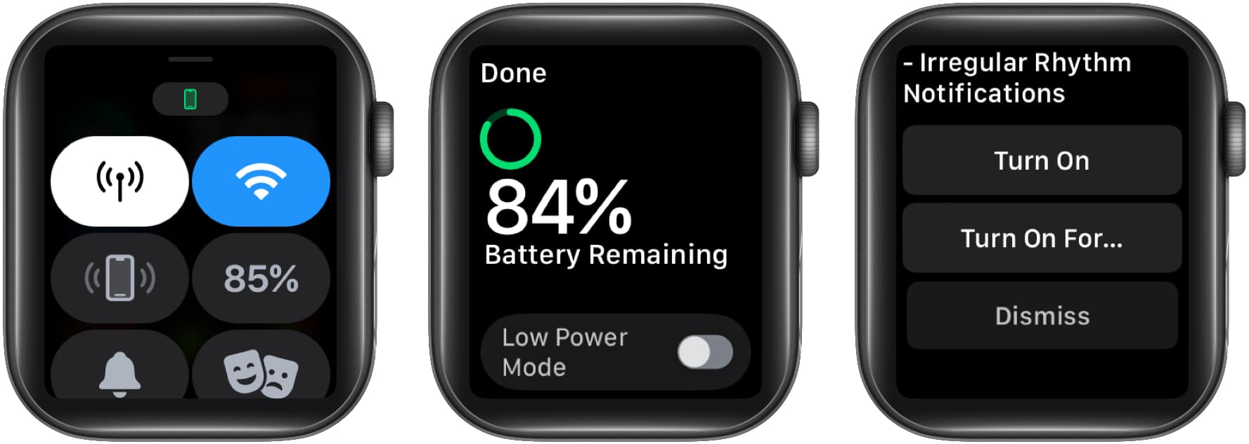 Cómo habilitar el modo de bajo consumo en tu Apple Watch